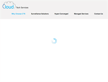 Tablet Screenshot of cloudtechservices.com
